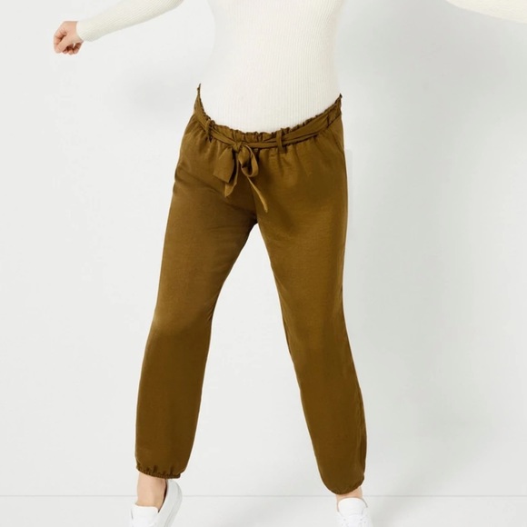 UNDERBELLY CHARMEUSE JOGGER MATERNITY PANT - Picture 8 of 11
